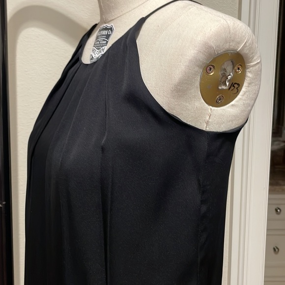 Milly Black Silk Halter Top size 0 - Picture 4 of 5